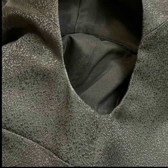 Cynthia Steffe Metallic Black Abstract Fit & Flare Dress 0 - Picture 10 of 10